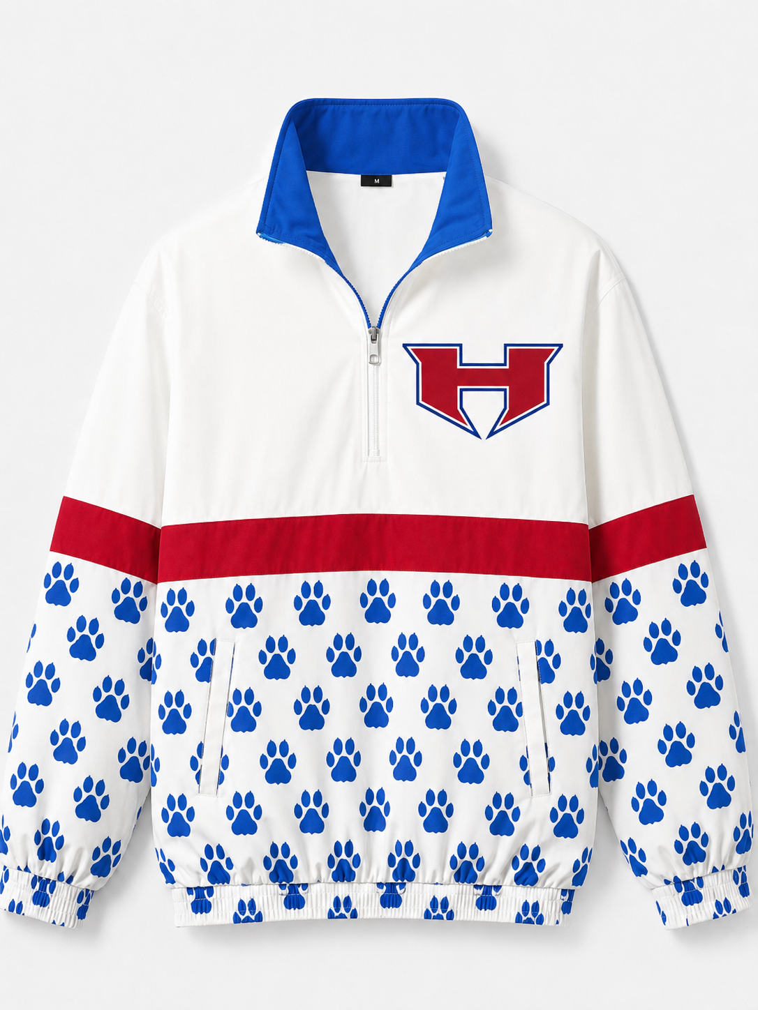 Henderson paws  blue collar Windbreaker
