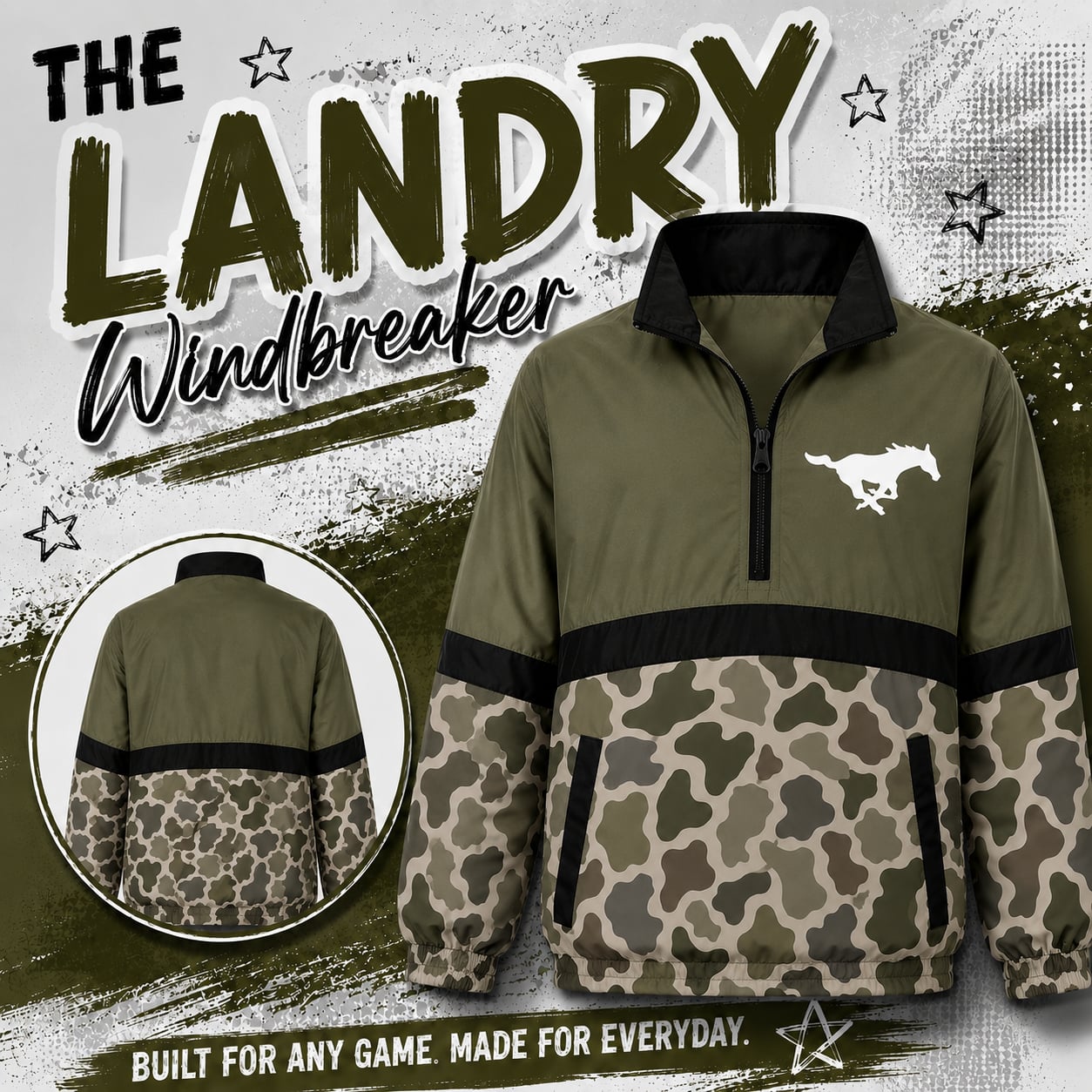 The Landry -Overton Windbreaker-