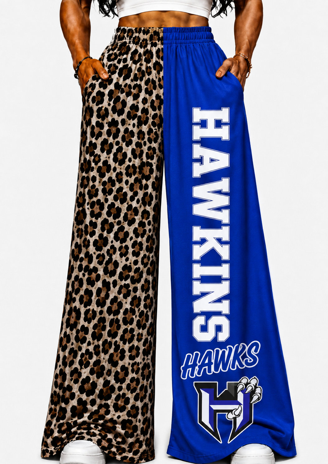 Hawkins DUO WIDE LEG PANTS- cheetah