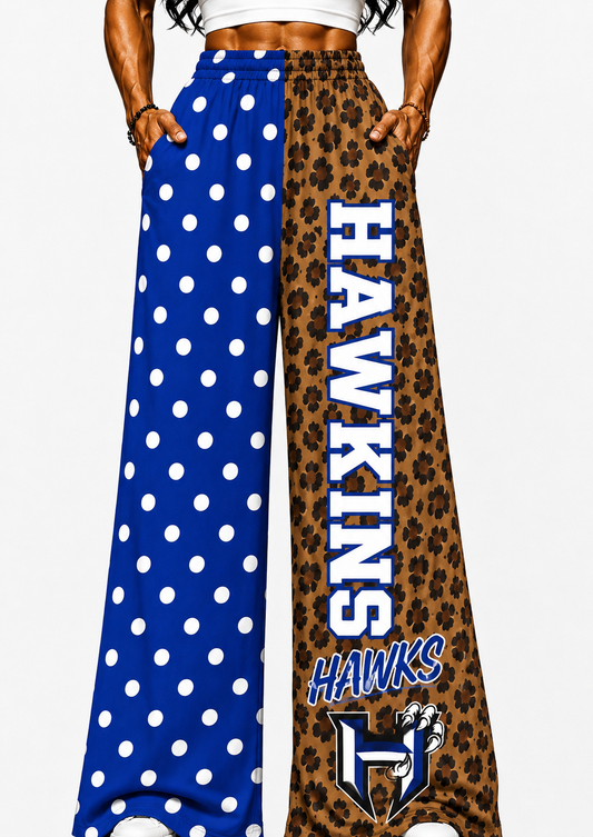Hawkins DUO WIDE LEG PANTS- polka dots/ cheetah