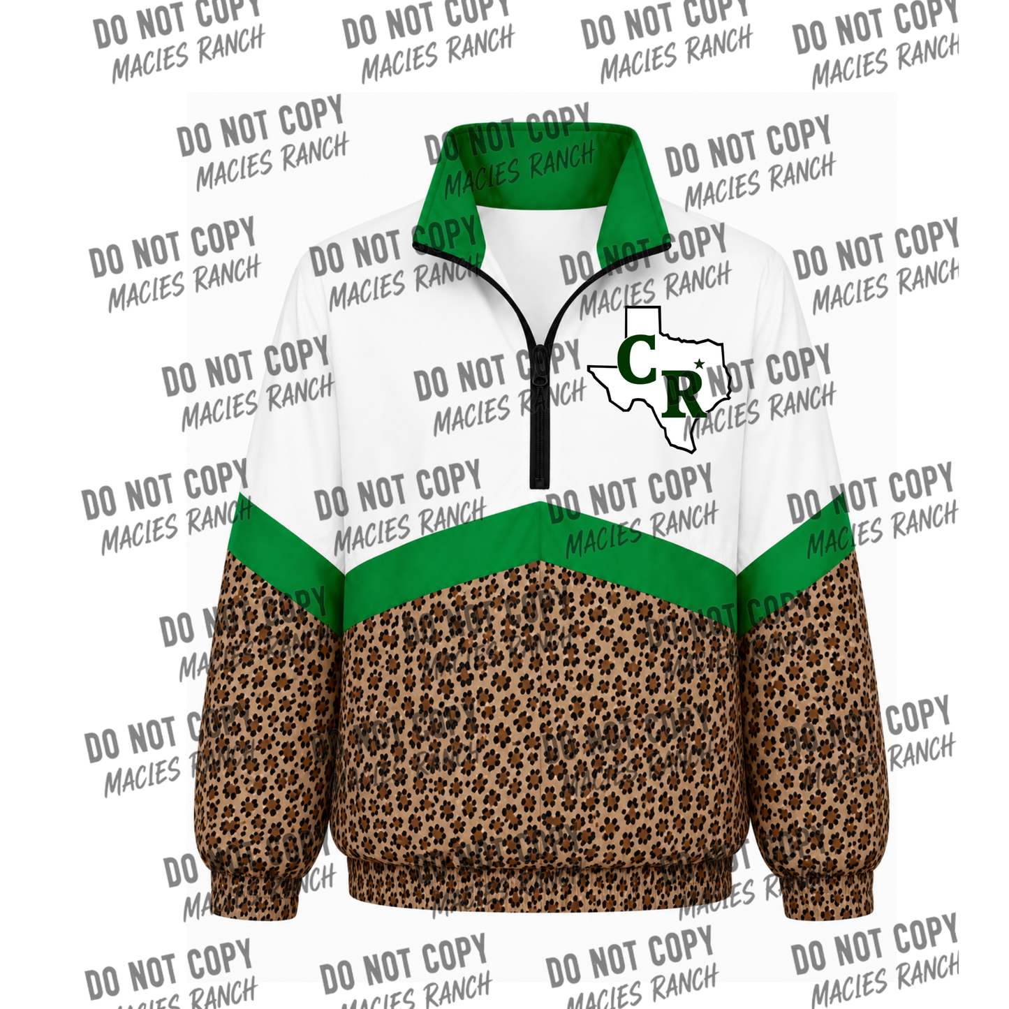 Cross Roads Windbreaker- cheetah