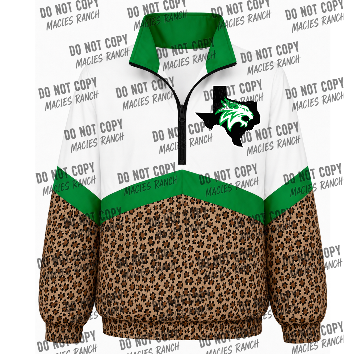 Kerens Windbreaker- cheetah