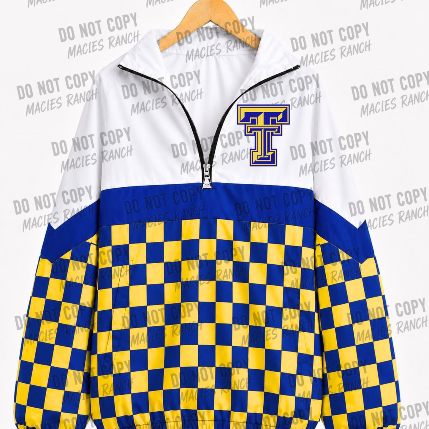 Trinidad Windbreaker- checkered