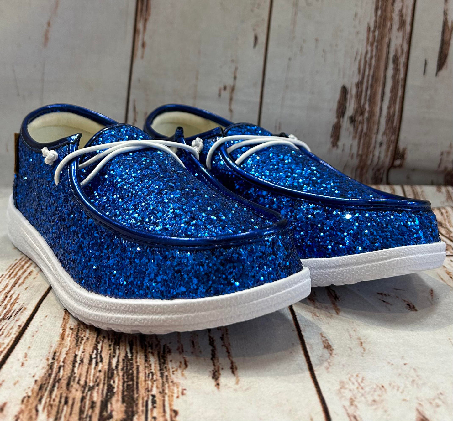 KAYAK - Electric Blue Glitter by